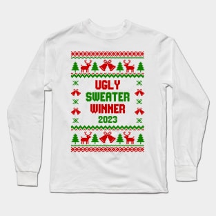 Ugly Sweater Winner 2023 T-shirt Long Sleeve T-Shirt